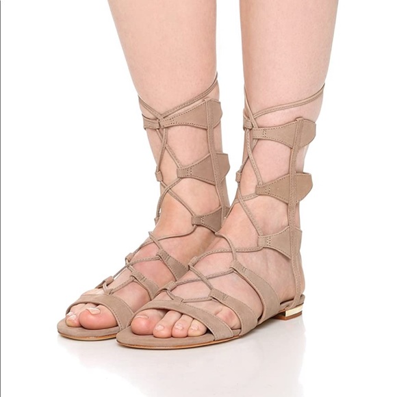 Schutz Erlina Lace up Sandals - Picture 2 of 4